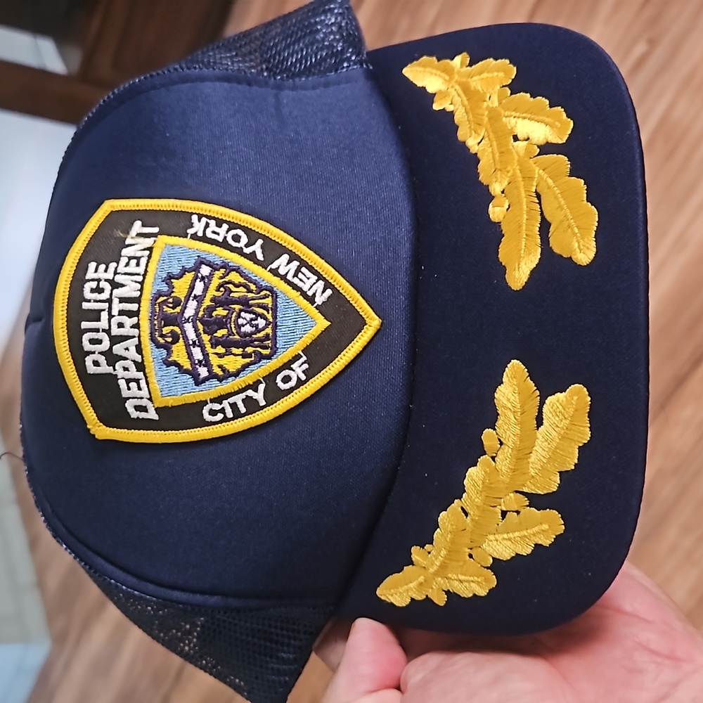 New York Police dept cap